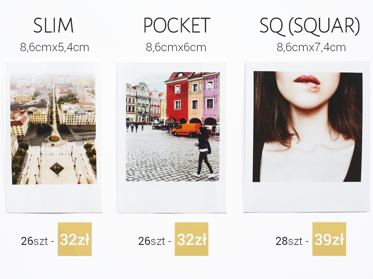 odbitki polaroid